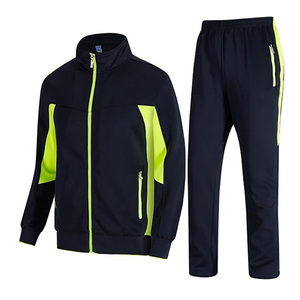 Chándales de lavado personalizados para hombres Sun Zip-up Sweatsuits Pantalones de chándal Jogger Hoodie Sets Hip Hop Animal para otoño - Product Image 3