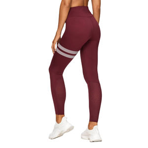Leggings pour femmes légers et respirants, longueur intégrale, couleur personnalisée, vente directe d'usine, leggings de compression unis 100% coton - Product Image 5