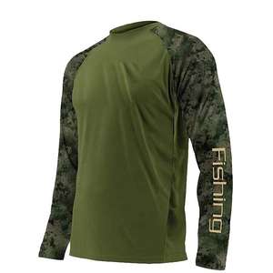 Jersey de pesca de manga larga de talla grande para hombre, nuevo diseño UPF50 +, protección solar, Material de lona transpirable, conjuntos de invierno - Product Image 2