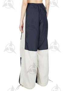 Ensemble de survêtement léger coupe-vent pour femmes, sweat à capuche court en nylon zippé et jogger pour femmes, OEM à des prix bon marché - Product Image 5