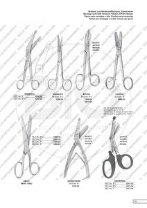Venta al por mayor mejores productos precio barato vendaje LORENZ tijeras 4,5 ", 5,5" Mejores tijeras ortopédicas quirúrgicas vendaje tijeras - Product Image 5