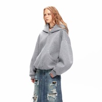 Nouvelle tendance Y2K femmes araignée sweat à capuche imprimé lumière Streetwear à manches longues veste à glissière pour automne hiver XS taille avec Logo arrière