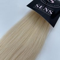 Extensions de cheveux cousues extra longues, couleur blond platine extra clair, 120x60cm, 90g, couleur COSIDO.L60, 100% cheveux humains Remy