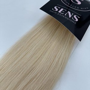Extension per capelli cucita Sens Extra Light Platinum Blonde 140x50cm 100g Colore COSIDO.60 100% Capelli Umani Remy - Product Image 2