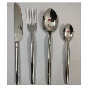 18/10 ensembles de couverts en acier inoxydable de haute qualité vaisselle 5 pièces couverts avec poignée créative décor de mariage couverts réutilisables - Product Image 3