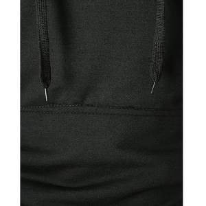 Sudadera con Capucha de Forro Polar para Hombre, Cálida, de Algodón Puro, Talla Grande, Deportiva, Informal, con Logotipo Personalizado, Color Sólido Digital, Impermeable, para Otoño/Invierno - Product Image 3