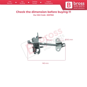 สายรัดจำกัดการเปิดประตูหน้า BDP952 สำหรับ Scudo Expert 806 Jumpy Dispatch MK1 918190 - Product Image 5