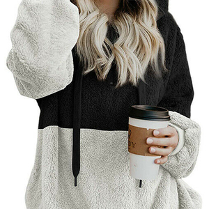 2025 OEM automne hiver sweats femmes sweats à capuche en gros prix sweat à capuche surdimensionné pour les femmes - Product Image 5