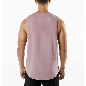 Camisetas personalizadas para correr para hombre, camiseta sin mangas de entrenamiento, Camiseta deportiva de algodón sin mangas para hombre, camiseta sin mangas para gimnasio - Product Image 2