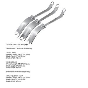 Rétracteur de hanche large avec pointe de Taylor, instruments orthopédiques manuels en acier inoxydable pour la chirurgie du pied et de la cheville, approuvé CE ISO - Product Image 5