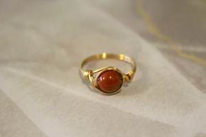 925 argent Sterling lunette réglage Design Unique à la main bague de fiançailles rouge jaspe Cabochon argent fin cadeau de mariage - Product Image 3