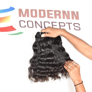 ผมต่อจาก100% ผมมนุษย์หยักศกธรรมชาติผมชาวอินเดียไม่ผ่านกระบวนการ - Product Image 2