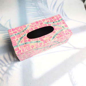 Porte-mouchoirs sophistiqué du Vietnam pour les grands magasins de détail à la recherche d'accessoires uniques faits à la main en nacre - Product Image 5