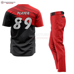 Uniformes de baseball à sublimation pour hommes, uniformes de baseball de haute qualité sur mesure, fournisseur en gros d'usine, nouveauté - Product Image 4