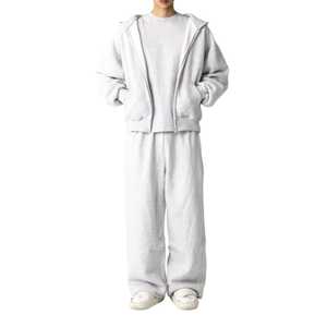 เซ็ตกางเกงเหงื่อมีฮู้ดผ้าฟลีซรุ่นปกติผ้าเฟรนช์เทอร์รี่340gsm ได้ตามต้องการ - Product Image 3