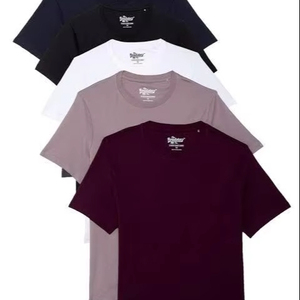 T-shirt uni décontracté pour femmes/filles - Product Image 2