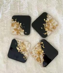 Dessous de verre en résine de la meilleure qualité avec des couleurs vives audacieuses pour rehausser la décoration intérieure et l'attrait quotidien de la table - Product Image 3