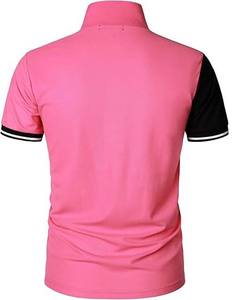 Para la venta 2025 OEM personalizado transpirable hombres Regular Fit Polos de algodón de secado rápido de talla grande Casual hombres ropa Polos - Product Image 2