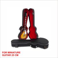 Guitare Miniature Hardcase Les Paul, exclusivité Lespaul 25 cm