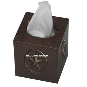Tabletop Metal <b>Tissue</b> <b>Box</b> Fancy Stylish Premium Quality Handmade <b>Tissue</b> Holder Hot Selling Wedding Ware Galvanized <b>Tissue</b> <b>Box</b> - Product Image 1