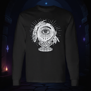 T-Shirt Unisex a Maniche Lunghe con Collo Rotondo e Stampa Grafica per Attività Promozionali, Taglia Adulto - Product Image 4