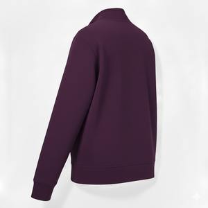 Sweat-shirt à demi-zip en polaire pour homme, sweat-shirt en tricot écologique pour homme, sweat-shirt à capuche zippé, sweat-shirt à capuche, OEM 100% coton polaire - Product Image 3