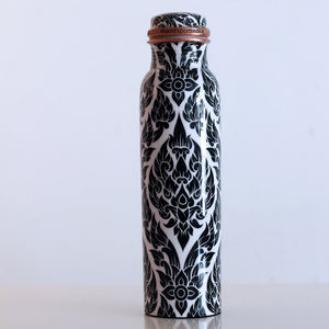 Regalos DE BODA Regalos de cumpleaños Botella de agua Esmalte Diseño impreso Tamaño y diseño personalizados Fabricación de cantidades a granel Cobre puro - Product Image 6