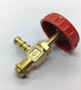 Grand contrôle manuel de buse de vanne à vanne en laiton pour médias gazeux à haute température - Product Image 2