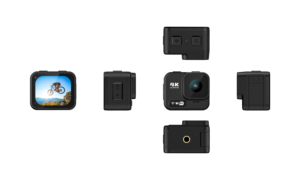 2.1 inch IPS toàn màn hình dưới nước máy quay phim cơ thể không thấm nước 21m Máy ảnh điều khiển từ xa Wifi 4K30fps hành động máy ảnh - Product Image 5