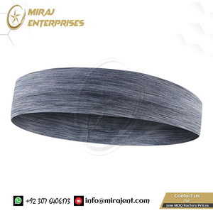 Elastic Sweatband Volleyball Hair Band Bulk Absorbent Sports Gym <b>Headband</b> Anti-Slip Breathable Basketball Fitness <b>Yoga</b> - Product Image 5