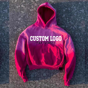 Oversized Unisex Pullover <b>Hoodie</b> and Sweatpants Set 100% Cotton Eco-Friendly Digital Printed Streetwear <b>Thermal</b> <b>Hoodie</b> - Product Image 3