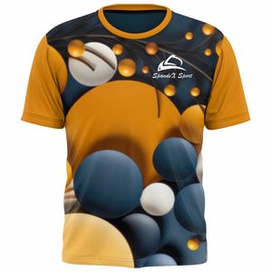 Camiseta de Hombre de Alta Calidad, Sublimación Completa, Tejido Personalizado, Logotipo Personalizado, Manga Corta, Ecológica, Entrega Rápida - Product Image 2