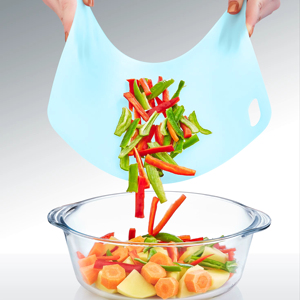 Tabla de cortar de plástico Flexible antideslizante y duradera, alfombrilla apta para lavavajillas para cocina, preparación de alimentos para verduras, carne y queso - Product Image 1