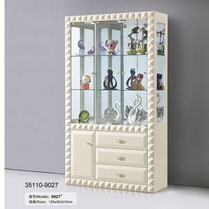 35110-Armoire en verre en bois 9062 - Product Image 5