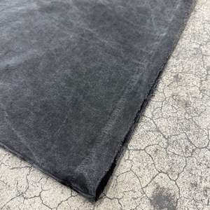 2025 precio al por mayor Casual Street Collar Oversized Men's Acidwash Plus Size cuello redondo en blanco algodón liso camiseta para hombres stock - Product Image 3