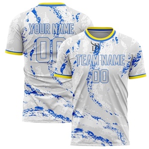 Maillot de football pour homme le plus vendu Nouveau design Séchage rapide Évacuation de l'humidité Haut personnalisable pour un usage quotidien Prix ​​abordable - Product Image 3
