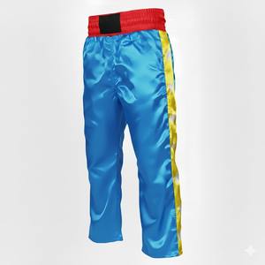 กางเกงมวยไทยมืออาชีพแบบยูนิเซ็กซ์ พิมพ์ลายดิจิตอล กันน้ำ เอวยางยืด ใส่สบาย ซักได้ - Product Image 1