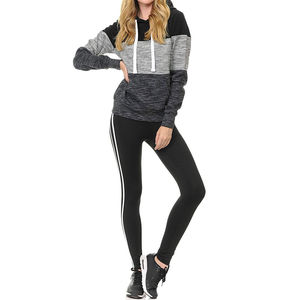 Hot Sale Women's Winter Hooded Front Logo <b>Long</b> Sleeve Hoodies 100% Cotton Breathable <b>Canvas</b> - Product Image 4