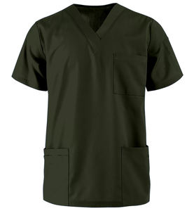 Uniforme Médico Unisex Premium de Poliéster/Nailon con Serigrafía, Uniforme de Enfermera OEM, Tela Tejida para Uso Hospitalario - Product Image 1