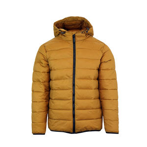 Veste matelassée en gros pour hommes Logo personnalisé Veste d'hiver pour hommes avec poche Veste matelassée personnalisée OEM imprimée pour hommes - Product Image 5