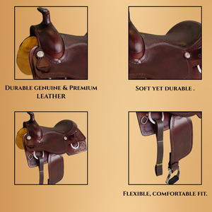 Sillín Western Tooled Western Saddle Trend Style Hot Look Western Horse Saddle con diseño manual a un precio asequible - Product Image 4