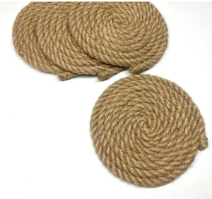 Lot de 4 sous-verres en jute-tapis ronds-décor de cuisine-porte-gobelet-tapis de cuisine-napperons en corde faits à la main - Product Image 4