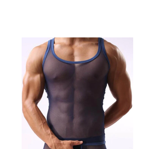 Débardeurs Musclés Hip Hop à Boutons pour Hommes, Fitness, Musculation, Personnalisables, 100% Coton, Respirant, Séchage Rapide - Product Image 1