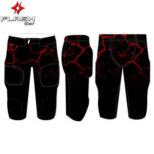 Uniforme de football Uniforme de football américain en sergé pour adulte par sublimation universitaire Uniforme de football américain de haute qualité - Product Image 3