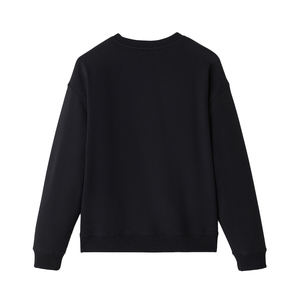 Sudadera de Cuello Redondo de Felpa Francesa de Algodón Grueso Premium para Hombre y Mujer con Gráfico Local y Logotipo Frontal, Servicio OEM/ODM Disponible para Primavera - Product Image 2