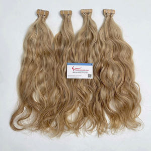 Extensiones de cabello con cinta de alta calidad, extensiones de cabello humano vietnamita, cinta invisible inyectada de doble estiramiento, cabello - Product Image 1