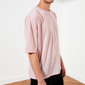 เสื้อยืดผ้าฝ้ายเปิดไหล่สำหรับ280gsm เสื้อยืดพิมพ์ลายสกรีนลายตามสั่งโลโก้ได้ - Product Image 2