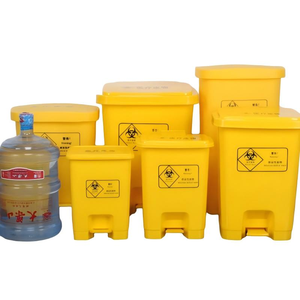 Contenedor de <span class=keywords><strong>Basura</strong></span> para Residuos Biomédicos con <span class=keywords><strong>Pedal</strong></span> de Plástico Amarillo MU, Venta al por Mayor - Product Image 6