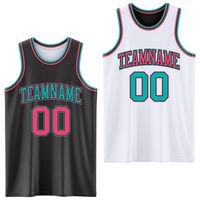 Camiseta Deportiva de Baloncesto Personalizada con Estampado, Todos los Colores, Alta Calidad, 100% Poliéster, Antibacteriana, para Adultos y Jóvenes