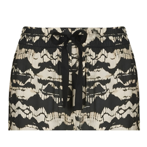 Pantalones de Trabajo Casuales de Oficina para Mujer, Cintura Media, Cierre con Cordón, Transpirables, de Lona, Frente Plano, Lisos, 100% Algodón - Product Image 2